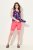 Ulla Popken 799278 Antignagshorts Rød - Antignagshorts - 