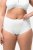 Ulla Popken 800279 Stripete truser 2-pakning Hvit - Truser - 