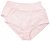 Ulla Popken 800279 Stripete truser 2-pakning Rosa - Truser - 