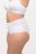 Ulla Popken 800498 Formende truser med høyt liv Hvit - Shapewear - 