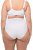 Ulla Popken 800498 Formende truser med høyt liv Hvit - Shapewear - 