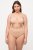 Ulla Popken 800498 Formende truser med høyt liv Champagne - Shapewear - 
