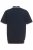 JP1880 802789 Pikéskjorte med hvit kontrastkrage Mørkeblå - Polo- & piqueskjorter - Poloskjorte i store størrelser - 2XL-8XL