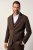JP1880 New York Flexnamic Jerseyblazer Mørkebrun - Dresser og blazere - Dresser i store størrelser