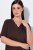 Ulla Popken 806944 Kortermet pyjamas Brun - Pyjamas/Loungewear - 