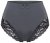 Ulla Popken 809385 Formende truser med blonder Antrasitt - Shapewear - 
