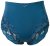 Ulla Popken 809385 Formende truser med blonder Petrol - Shapewear - 