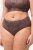 Ulla Popken 811602 Truser med blonder Brun - Truser - 