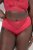 Ulla Popken 811602 Truser med blonder Magenta - Truser - 