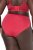 Ulla Popken 811602 Truser med blonder Magenta - Truser - 