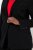 Ulla Popken 811944 Klassisk blazer Svart - Blazere - Blazere i store størrelser for dame