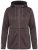 Ulla Popken 812880 Strikkefleecejakke med teddyfleece Taupe - Fleecetøy - 
