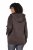Ulla Popken 812880 Strikkefleecejakke med teddyfleece Taupe - Fleecetøy - 