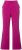 Ulla Popken 813306 Vide dressbukser med strikk i livet Magenta - Stoffbukser - Vide bukser til dame i store størrelser