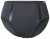 Ulla Popken 815268 Stripete truser Antrasitt - Truser - 
