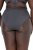 Ulla Popken 815268 Stripete truser Antrasitt - Truser - 