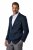 JP1880 815431 Blazer med lett halvfôr Mørkeblå - Dresser og blazere - Dresser i store størrelser