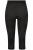Ulla Popken 815580 3/4-strømpeleggings med gnagbeskyttelse 80 den Svart - Strømpebukser & sokker - 
