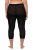 Ulla Popken 815580 3/4-strømpeleggings med gnagbeskyttelse 80 den Svart - Strømpebukser & sokker - 