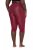 Ulla Popken 815580 3/4-strømpeleggings med gnagbeskyttelse 80 den Rød - Strømpebukser & sokker - 