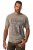 JP1880 Comfortable Fit Vintage Look T-Shirt Ash Gray - T-skjorter - Store T-skjorter - 2XL-14XL