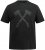 JP1880 Double Axe Design & Vintage Look T-Shirt Black - T-skjorter - Store T-skjorter - 2XL-14XL