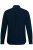 JP1880 Modern Fit Buttoned Collar Cotton Shirt Navy Blue - Skjorter - Store skjorter - 2XL-8XL
