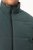 STHUGE 821232 Quiltet vest med glidelås Olivengrønn - Jakker - Store jakker - 2XL-12XL