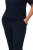 Ulla Popken 821244 Prikkete pyjamas Mørkeblå - Pyjamas/Loungewear - 