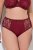 Ulla Popken 822864 Truser med blonder Lilla - Truser - 