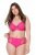 Ulla Popken 822864 Truser med blonder Rosa - Truser - 
