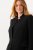 Ulla Popken 823318 Blazer med ståkrage Svart - Blazere - Blazere i store størrelser for dame