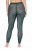 Ulla Popken 823383 Prikkete strømpeleggings Olivengrønn - Strømpebukser & sokker - 
