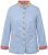 Ulla Popken 823538 Blazer i linblanding med ståkrage Lyseblå - Blazere - Blazere i store størrelser for dame