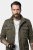 JP1880 Field Jacket with Badges Vintage Look TALL Moss Green - TALL jakker - TALL jakker med ekstra lengde