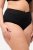 Ulla Popken 825676 Formende truser med høyt liv Svart - Shapewear - 
