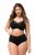 Ulla Popken 825676 Formende truser med høyt liv Svart - Shapewear - 