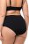 Ulla Popken 825676 Formende truser med høyt liv Svart - Shapewear - 