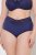Ulla Popken 825676 Formende truser med høyt liv Kongeblå - Shapewear - 