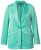 Ulla Popken 826161 Strukturert blazer Grønn - Blazere - Blazere i store størrelser for dame