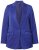Ulla Popken 826161 Strukturert blazer med klafflommer Mørkeblå - Blazere - Blazere i store størrelser for dame