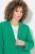 Ulla Popken 826487 Oversized blazer med klafflommer Smaragdgrønn - Blazere - Blazere i store størrelser for dame