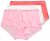 Ulla Popken 827465 Hipstertruser med blonder 3-pakning Rosa - Truser - 