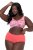 Ulla Popken 827465 Hipstertruser med blonder 3-pakning Rosa - Truser - 