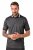 JAY-PI Quickdry Two-Tone Golf Poloshirt Black - Polo- & piqueskjorter - Poloskjorte i store størrelser - 2XL-8XL