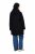 Ulla Popken 829347 Dufflecoat Svart - Frakker - Kåper i store størrelser