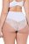 Ulla Popken 830094 Truser med blonder 2-pakning Hvit - Truser - 