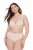 Ulla Popken 830094 Truser med blonder 2-pakning Beige - Truser - 