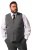 Men+ 668 Madrid Dressvest Antrasitt - Dresser og blazere - Dresser i store størrelser