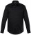 Men+ 753 Langermet Business-skjorte med klassisk krage Svart - Skjorter - Store skjorter - 2XL-8XL